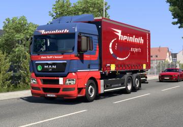 BDF addon for MAN TGX E5 by MadSterверсия 1.2 для Euro Truck Simulator 2 (v1.50.x, - 1.52.x)