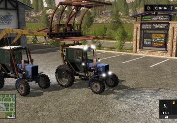 Белорус МТЗ 82.1 Стогометверсия 1.0 для Farming Simulator 2017 (v1.5.3.1)