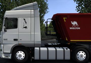 Белые пластиковые колпакиверсия 1.0 для Euro Truck Simulator 2 (v1.57)
