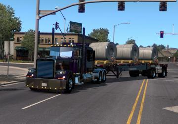 Benson Flatbedверсия 1.2 для American Truck Simulator (v1.39.x)