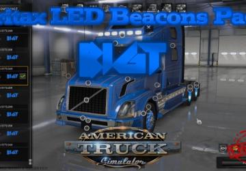 BigT Britax LED Beacons Packверсия 23.06.21 для American Truck Simulator (v1.40.x, - 1.43.x)