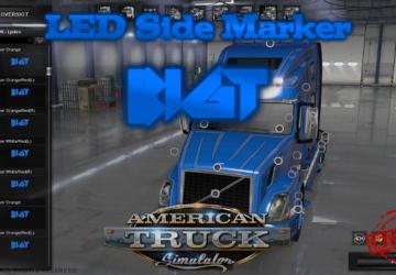 BigT LED Side Markerверсия 03.09.21 для American Truck Simulator (v1.40.x, - 1.43.x)