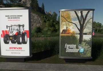 Billboard Signsверсия 1.0.0.0 для Farming Simulator 2019