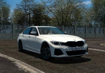 BMW 320d M-Sport (G20) 2019версия 11.01.22 для City Car Driving (v1.5.9.2)