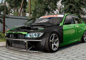 BMW 3-Series (E90)версия 1.2 для BeamNG.drive (v0.38.x)