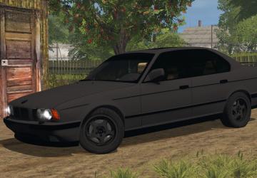 BMW 525i E34версия 1.0.0.0 для Farming Simulator 2017 (v1.5.x)