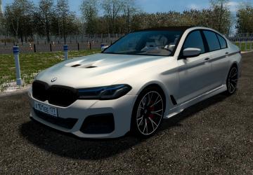BMW 530d xDrive M Sport Edition 2020версия 05.03.2022 для City Car Driving (v1.5.9.2)