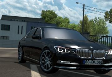 BMW 750Ld Xdrive 2017версия 2.5 для American Truck Simulator (v1.57.x)