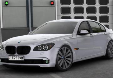 BMW 7-Series F02 2011версия 1.9 для Euro Truck Simulator 2 (v1.57.x)