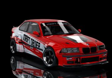 BMW E36 V8 1#JDRIFT DRIVER 2K21версия 1.0 для Assetto Corsa