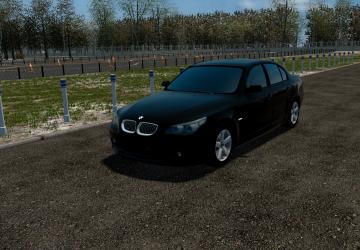 BMW E60 2006версия 27.10.2022 для City Car Driving (v1.5.9.2)