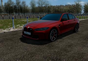 BMW G80 M3 2020версия 22.04.2022 для City Car Driving (v1.5.9.2)
