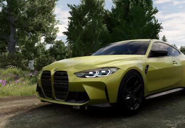 BMW M4 (G82/G83) (2020-2025)версия 1.3 для BeamNG.drive (v0.38.x)
