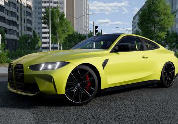 BMW M4 (G82/G83) LCI (2025)версия 1.0 для BeamNG.drive (v0.32.x)