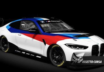 BMW M4 G86 GT4версия 0.1 для Assetto Corsa