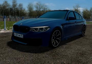 BMW M5 F90 2019версия 13.03.2022 для City Car Driving (v1.5.9.2)