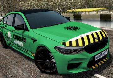 BMW M5 F90 Bulkin Editionверсия 11.03.2021 для City Car Driving (v1.5.9.2)