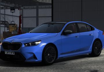 BMW M5 G90 2025версия 1.3 для Euro Truck Simulator 2 (v1.57.x)