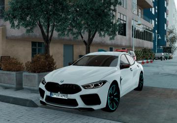 BMW M8 G16 2022версия 2.3 для American Truck Simulator (v1.57.x)