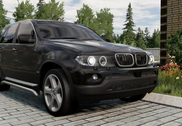 BMW X5 (E53)версия 1.0 для BeamNG.drive (v0.38.x)