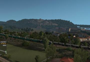 Более длинные грузовые поезда в Европеверсия 1.5.7 для Euro Truck Simulator 2 (v1.53.x)