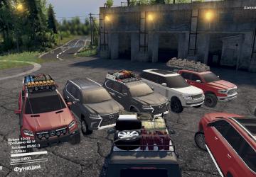 Большой пак внедорожниковверсия 0.1 для SpinTires (v03.03.16)