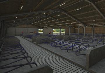 British-style dairy barnверсия 1.0.0.0 для Farming Simulator 2025
