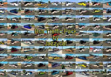 Bus Traffic Packверсия 18.1.9 для Euro Truck Simulator 2 (v1.57.x)