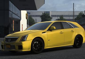 Cadillac CTS-V Sport Wagon 2014версия 1.0 для Euro Truck Simulator 2
