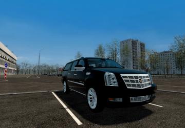 Cadillac Escalade ESVверсия 07.12.2022 для City Car Driving (v1.5.9.2)