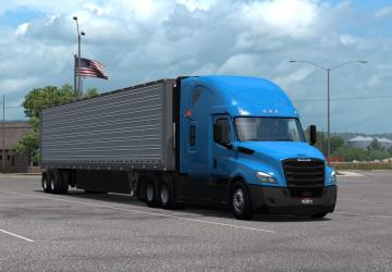 Cascadia air hornверсия 1.0 для American Truck Simulator (v1.39.x, - 1.43.x)