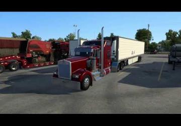 CAT 3406E Straight pipe soundверсия 1.0 для American Truck Simulator (v1.43.x)