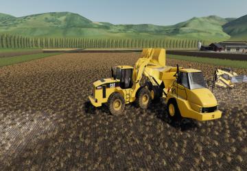 CAT 966G Loaderверсия 1.0.0.0 для Farming Simulator 2019 (v1.7.x)