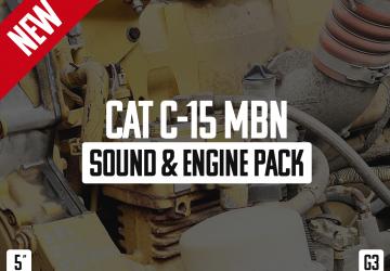 CAT C15 MBN Soundверсия 1.0.1 для American Truck Simulator (v1.43.x)