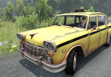 Checker Taxi 1970версия 1.0 для SpinTires (v03.03.16)