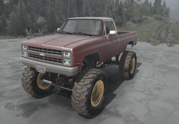 Chevrolet C10 1986 Bigfootверсия 02.04.23 для Spintires: MudRunner (v28.09.22)
