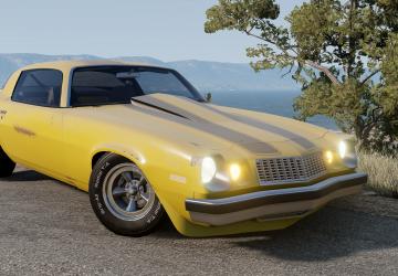 Chevrolet Camaro Bumblebee (1977)версия 1.1 для BeamNG.drive (v0.30.x)