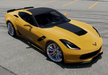 Chevrolet Corvette (C7)версия 3.2 для BeamNG.drive (v0.32.x)