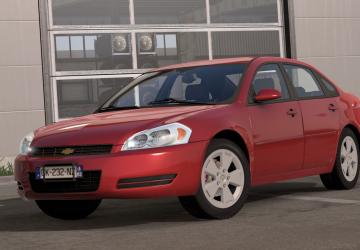 Chevrolet Impala 2006версия 1.8 для Euro Truck Simulator 2 (v1.57.x)