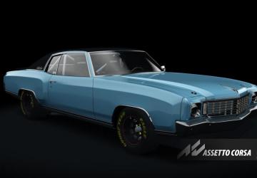 Chevrolet Monte Carlo II Custom 1972версия 1.0.1 для Assetto Corsa