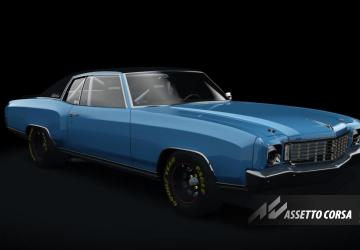 Chevrolet Monte Carlo II Custom 1972версия 1.0.1 для Assetto Corsa