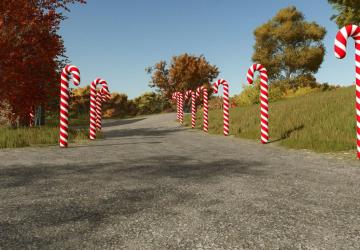 Christmas Candy Caneверсия 1.0.0.0 для Farming Simulator 2025