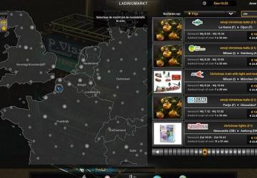 Christmas Cargo Packверсия 1.0 для Euro Truck Simulator 2 (v1.39.x)