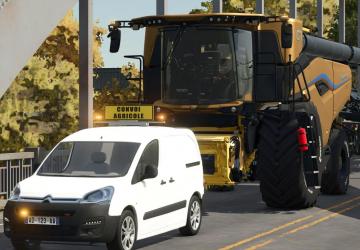 Citroën Berlingo 2015 CAверсия F для Farming Simulator 2025