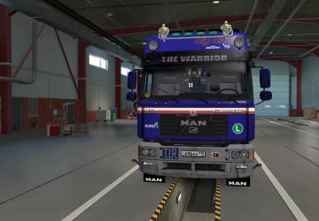 Cкин для МАN F2000версия 1.01 для Euro Truck Simulator 2 (v1.39.x)