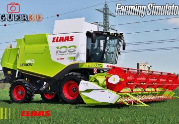 Claas Lexion 600 Seriesверсия 21.08.21 для Farming Simulator 2019 (v1.7x)