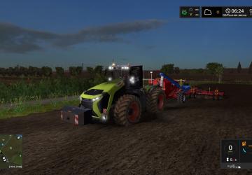 Claas Xerion 2023версия 1.0 для Farming Simulator 2017 (v1.5.3.0)
