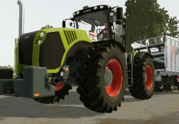 Claas xerion 4000/5000версия 1.0 для Farming Simulator 20 (v0.0.0.63)