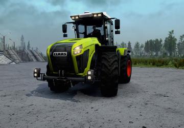 Claas Xerion 5000версия 08.11.25 для Spintires: MudRunner (v25.02.21)