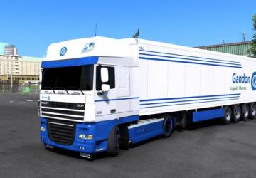Combo skin Gandon Transportверсия 1.0 для Euro Truck Simulator 2 (v1.38.x)